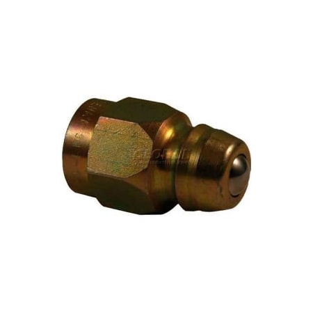 Apache Apache Hydraulic Quick Coupler 39041510, JD Old Style "Cone" Male Tip (Ball) 1/2"FNPT 39041510